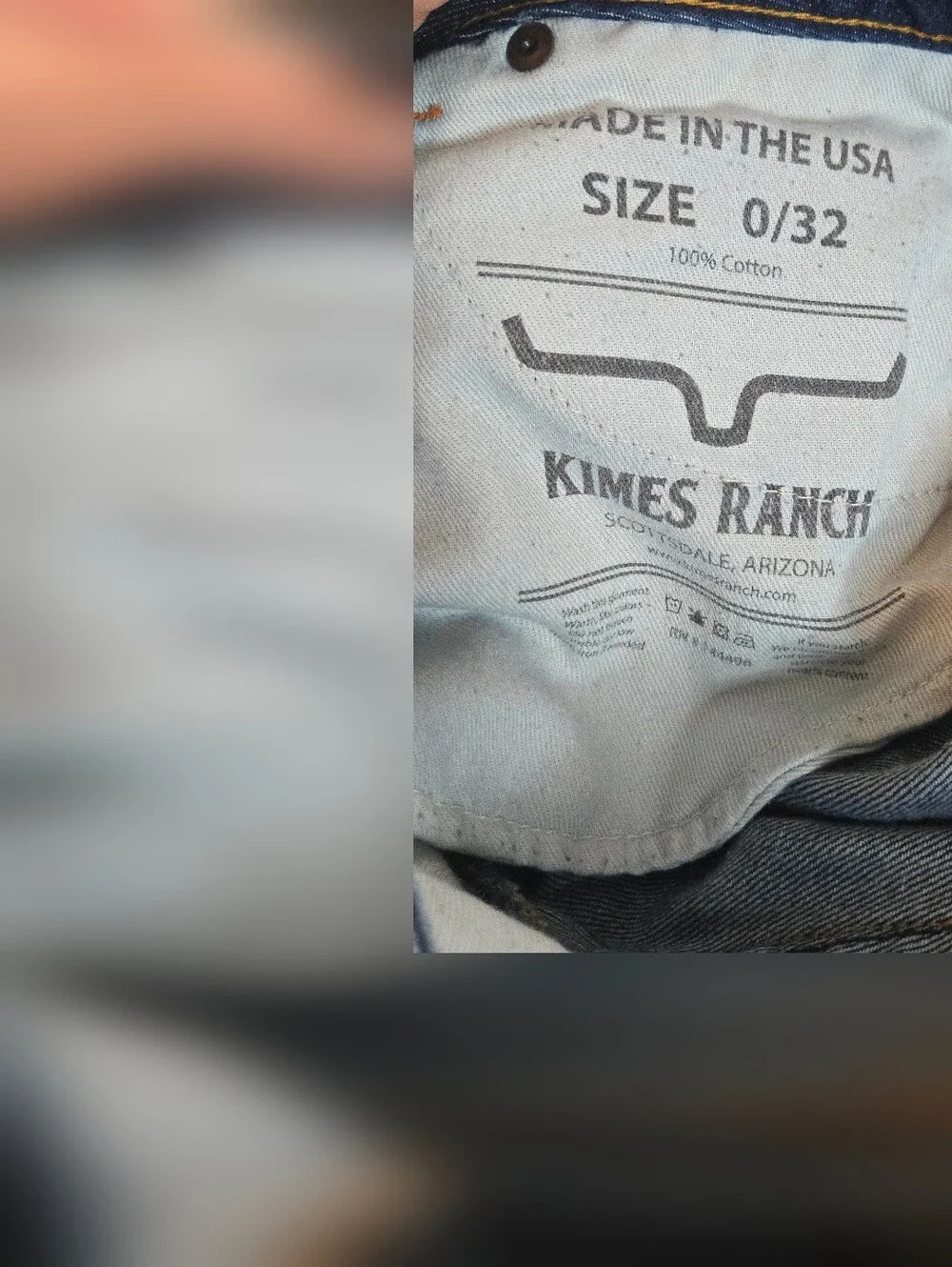 Kimes Ranch Francesca Women's 0/32 Dark Blue Bootcut Leg Western Cowboy Jeans